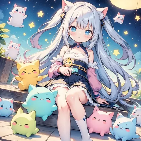 Adorable、Colorful、cute、Unidentified creatures、 characters、 charactersが主体、kawaii tech,