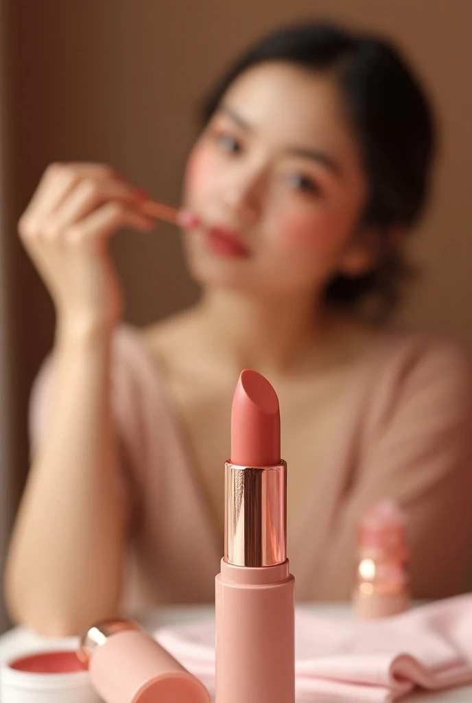 Pink blush stick