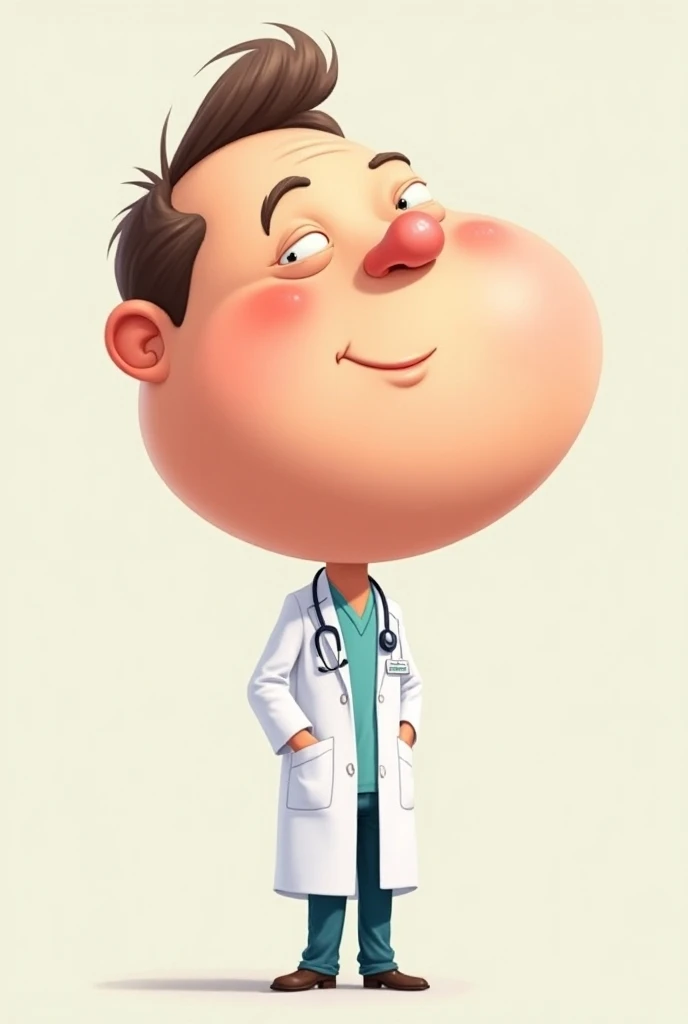 draw big head veterinarian