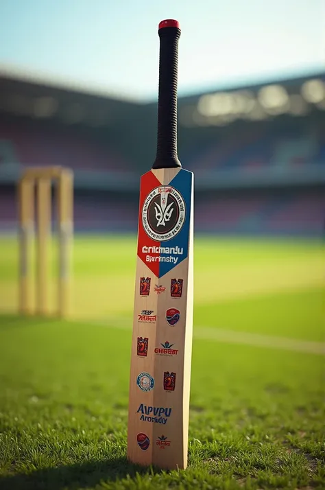 Cricket bat stickers related to Cricmandu 