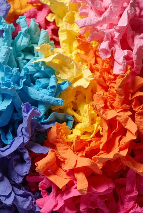 Colorful shredded paper resembles a Bright colors, Oil brush touch, No characters, Pure oil paint, Color Field painting, fantasy, beautiful details, best quality, 4k, 8k, high resolution, masterpiece:1.2, ultra-detailed, realistic, photorealistic:1.37, HDR...