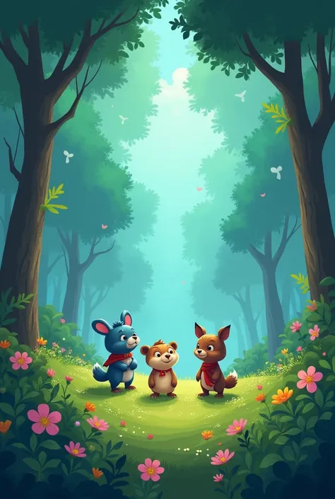 Sure! Heres a script for an animated cartoon, aimed at s. The theme is about teamwork and overcoming obstacles. The setting is a whimsical forest, and the characters are quirky animals.

---

**Title: "The Great Forest Adventure"**

**Characters:**
- **Tob...