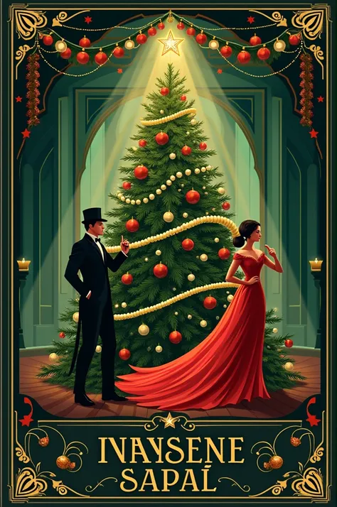 Pour une affiche qui allie le mystère des années 20 avec l’esprit de Noël, voici ce que tu pourrais demander à l’IA :

Affiche pour Noël Enquête Vintage Années 20
	•	Style : Une ambiance rétro inspirée des années 1920, avec des éléments de mystère et une t...