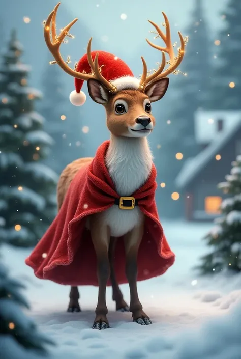 Santa deer