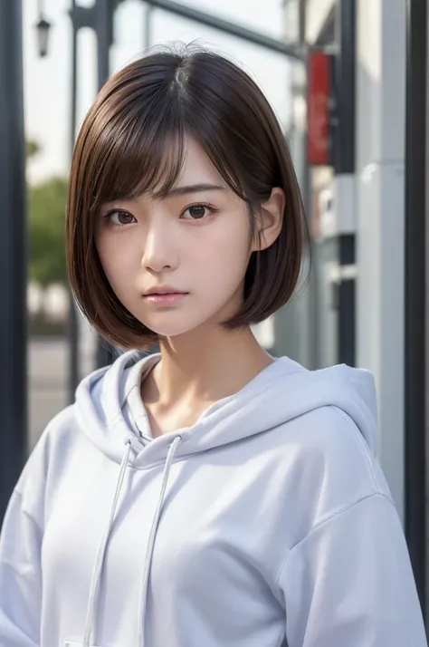 ((masterpiece)), ((photo realistic)), (well-proportioned Japanese girl:1.2), extremely detailed face, (fairy-like face), ultra detailed face, extremely detailed face, fifteen years old,ultra detailed face, puffy face, broad jawline, shiny eyes, (no make up...