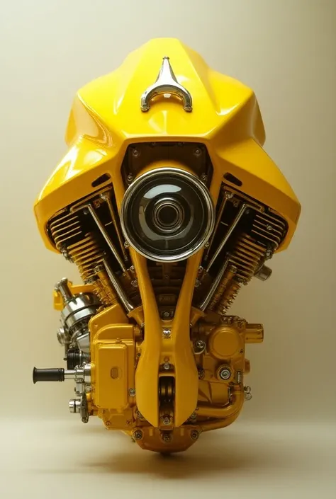 Nicotase engine 250cc yellow swordring