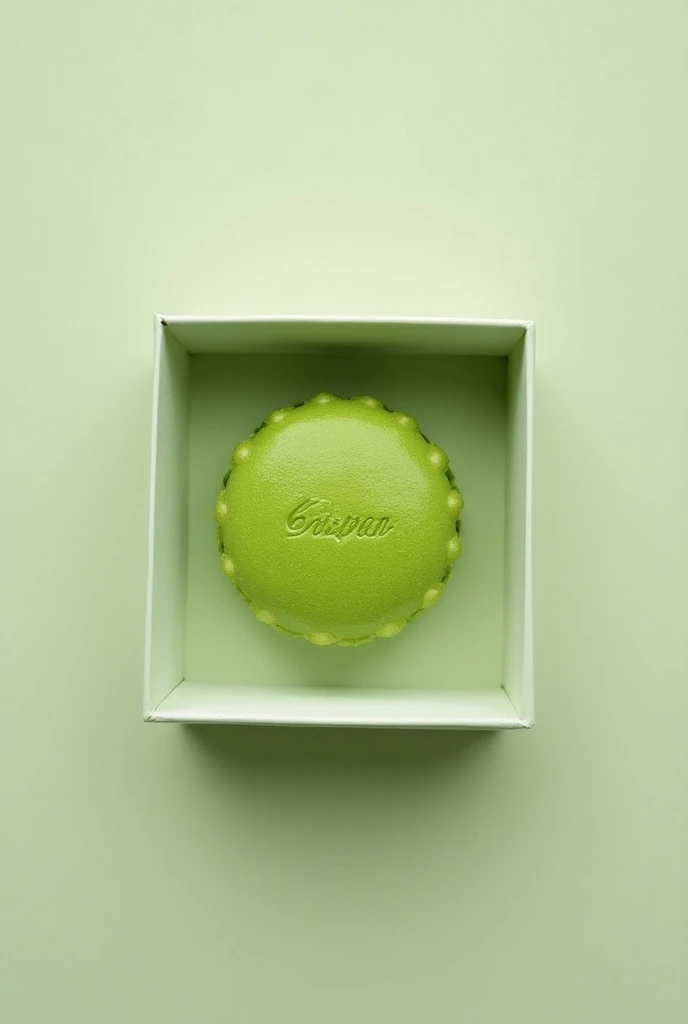 matcha cookie in a box