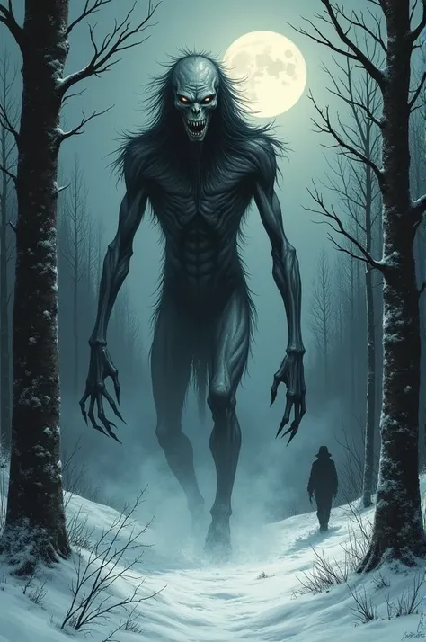 Could you create a drawing of Wendigo?