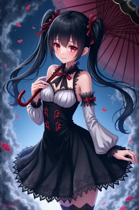 Anime girl named Kurumi Tokisaki