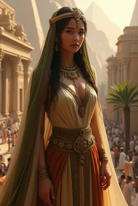 princess of babylon empire era, realistic