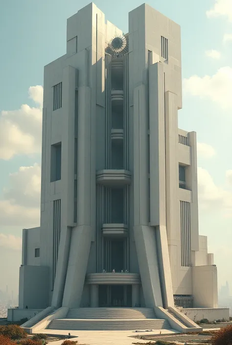 architectural fantasy in the constructivist style