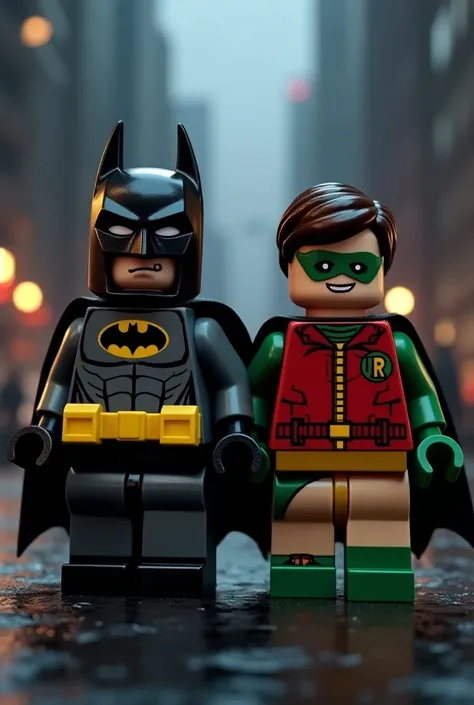 batman e robin de lego