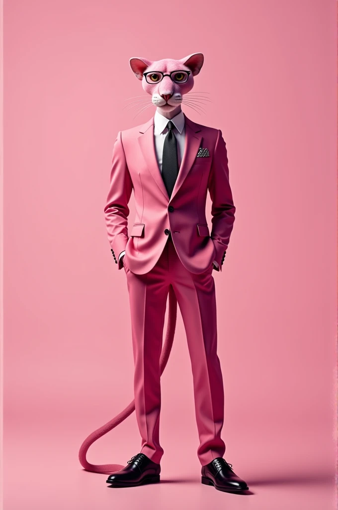 Photo fashion of the pink panther for Achadinhoss Instagram profile 