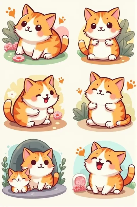 Cute chibi cat images 