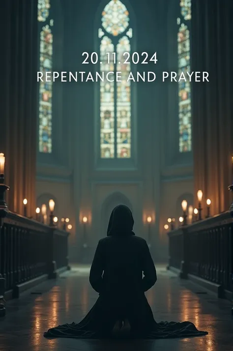  Create a promotional image for the Day of Repentance and Prayer with the date 20.11.2024 integrated into the picture 