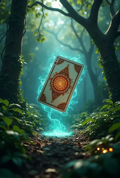 card, projection, jungle, zoom