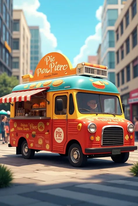 Pie themed food truck
