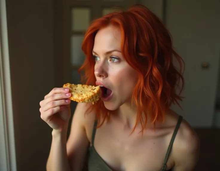 redhead girl eating a dick 