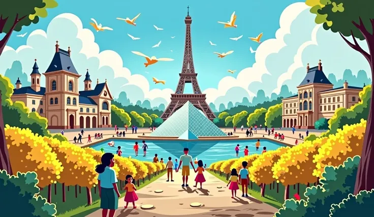 
 The theme is France

 • Specialties, Culture and World Heritage:
	1.	Eiffel Tower（Paris）
	2.	 Louvre Museum
 3 .	wines
 4 .	 Notre Dame
 5 .	 champagne
Pop pictures for elementary school students 。
 projectors so high image quality 
