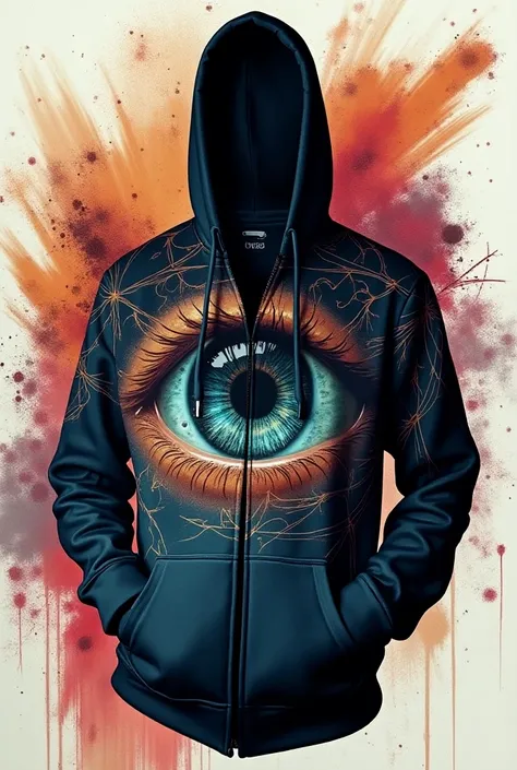 An eye catching image and unique design which will help my hoodie thrive In market in image 