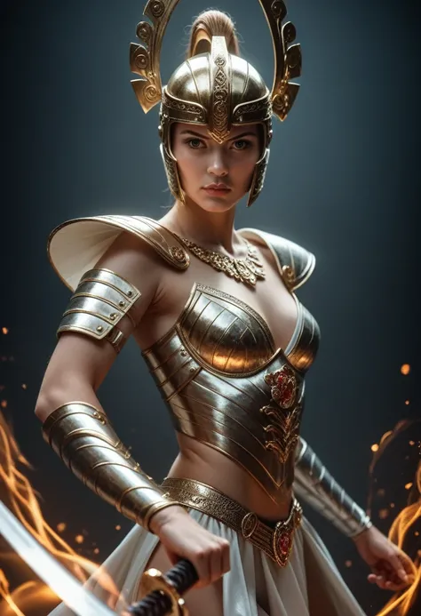 ((masterpiece, HIGHER QUALITY,  Highest image quality ,  High resolution,  photorealistic , foto RAW,  extremely detailed 8k unified CG wallpaper )), (Huge dazzling goddess Tiro , very hot and sexy,  breathtaking beauty ,  perfect proportions , beautiful b...