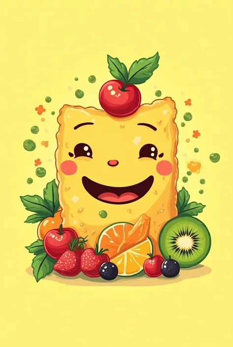 Saladitos and fruits logo 

