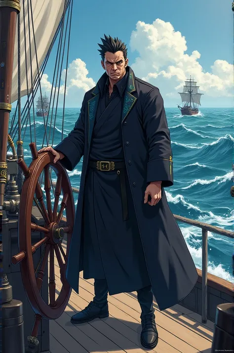 Jujutsu kaisen toji as a ship captain 