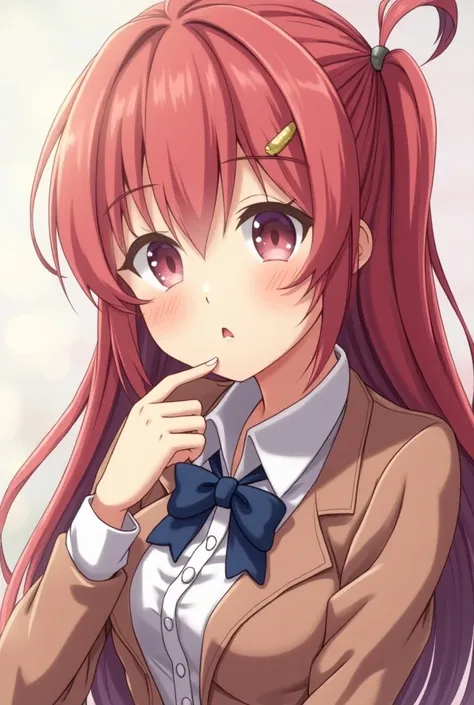 Do an anime girl giving a blow job