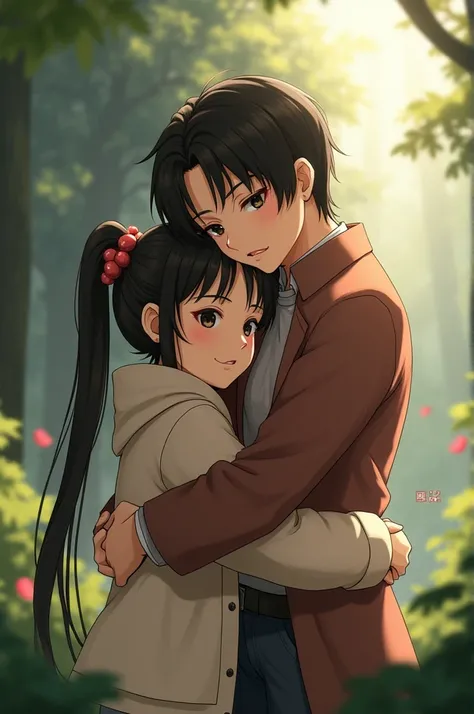 Choso Kamo hugging Mei-Mei 