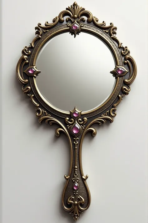 Small very nice designed hand mirror