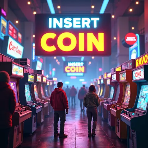 videogames, games. The channels name is Insert Coin.