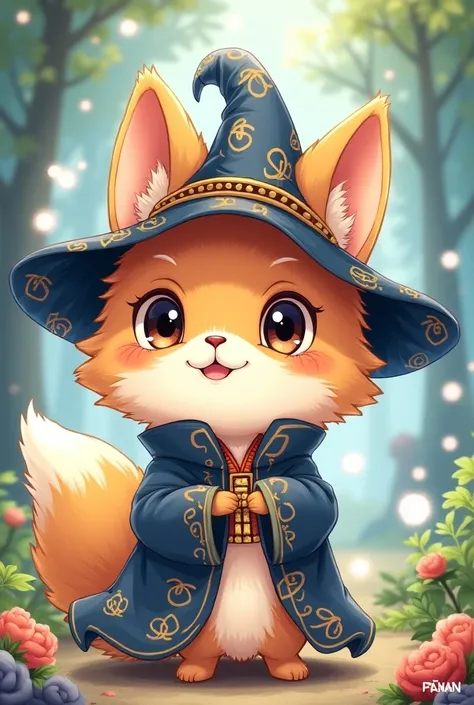 Cute animal wizard manga