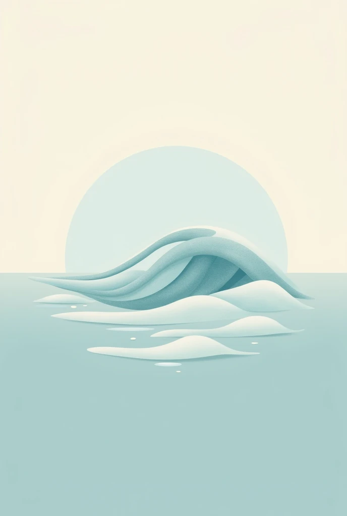 Skincare brand logo in relation to the ocean 