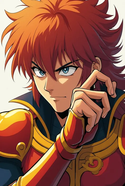  Phoenix Ikki Cartoon, The Knights of the Zodiac. Hand and Face Only .