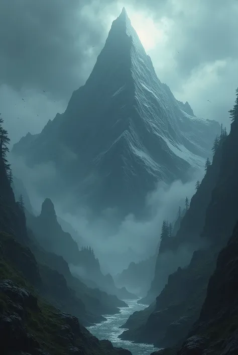  Dramatic images of a mysterious mountain.