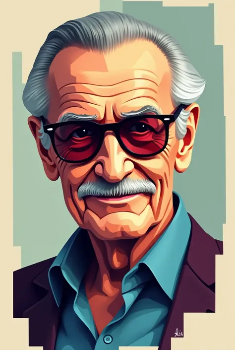 Stan Lee only geometric figures