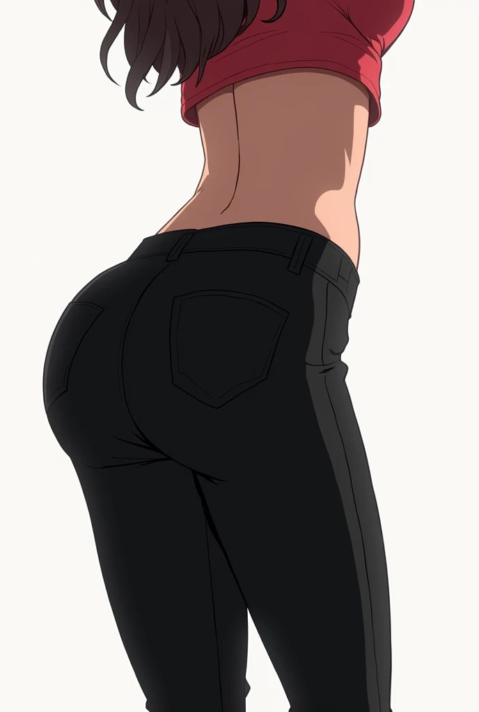 Madoka kaname, ass, Black pants 