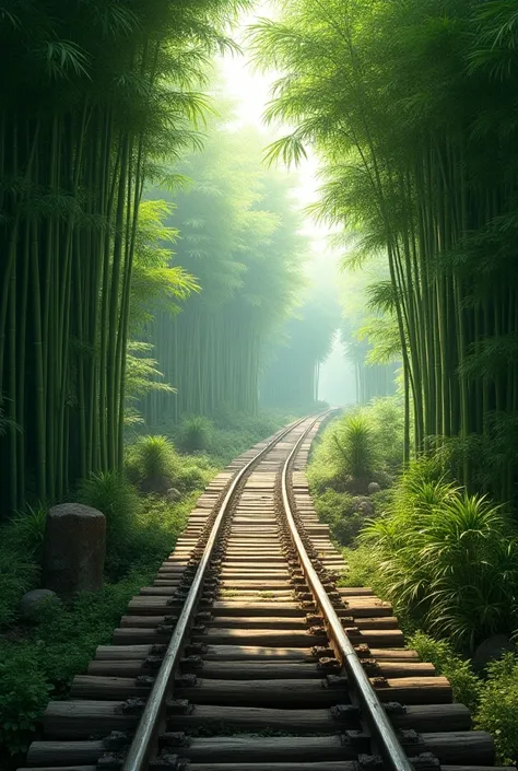 Bamboo Railway crossing