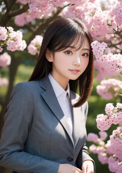  business　Beauty　 girl　 Japanese　background　nature