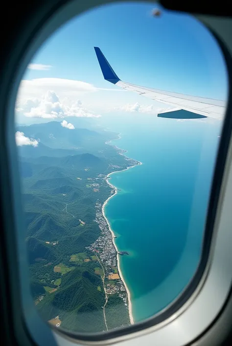 Sri Lanka On The Plane