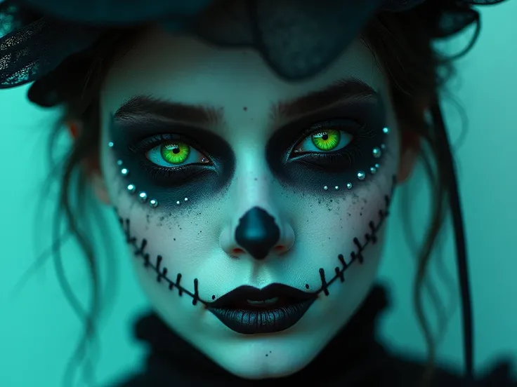 
Halloween, magical beauty, neon, photorealistic, beautiful woman, macro photography, high quality, 4k, fairy, face tattoo, snow, photorealistic, girl, in tattoo, incredibly beautiful, full-length, beautiful forms, improved quality, photorealistic, detaile...