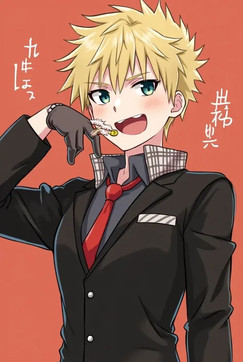 Katsuki Bakugou lick dick