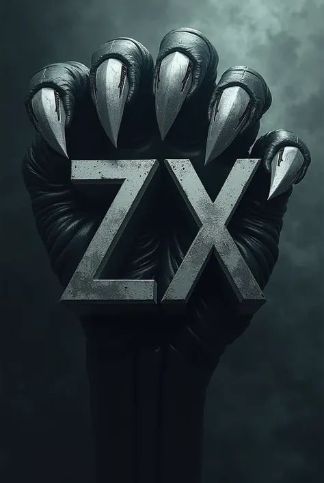 Image with the name zx with a claw holding the zx