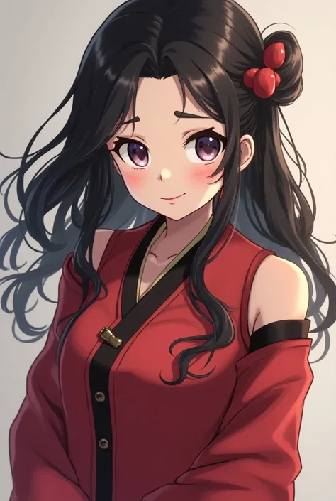 Create 1 image of the character Nezuko where she looks really sexy