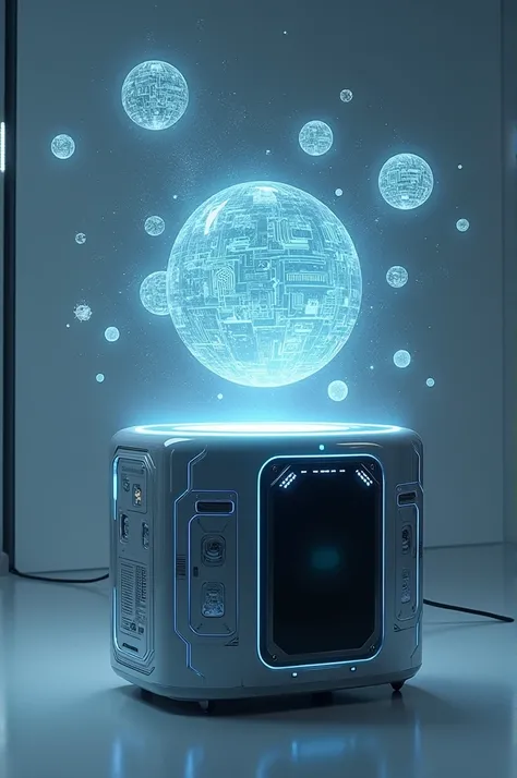 Projector with 3d effect 