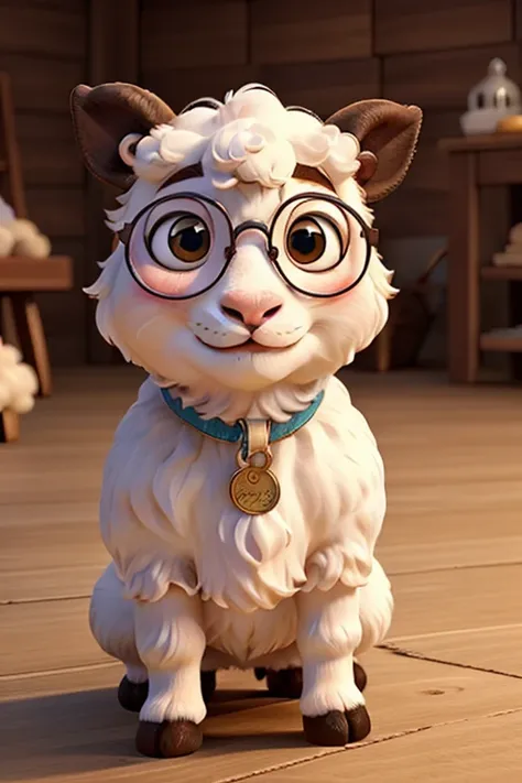 baby glasses　Sheep are coming



