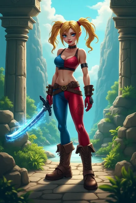 Harley Quinn. Legend of Zelda style