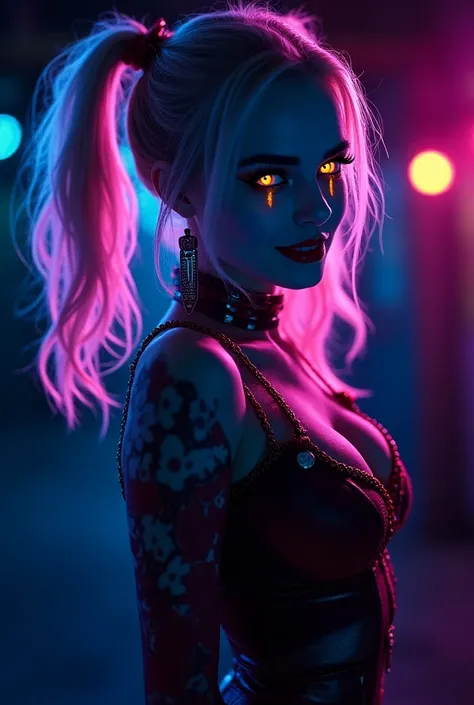 Blacklight Harley Quinn