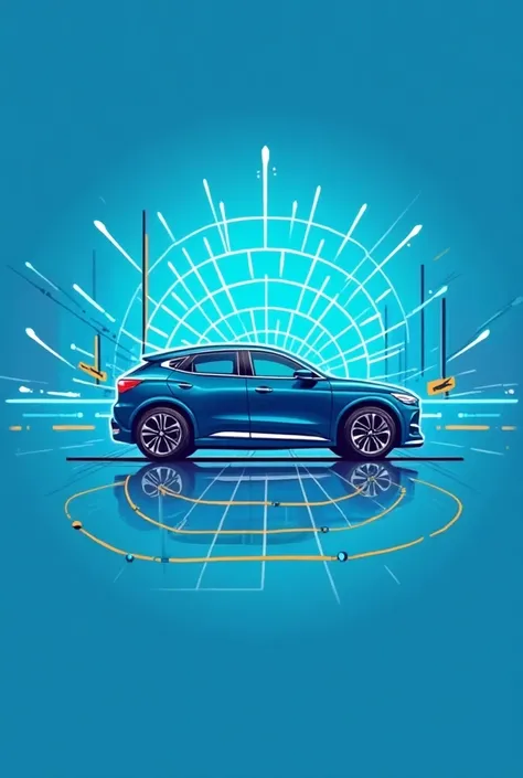 Generate logo for traffic prediction for electric vehicle 