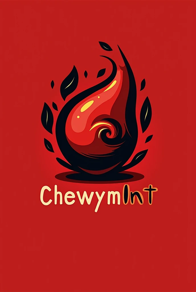 Chewymint logo with red and black colors